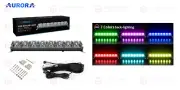 AURORA Evolve RGB Dimmable 20" 30" 40" Osram LED Light Bar Hi/Lo Beam Function