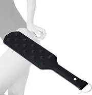 Whisker Paddle Spanking for Flogger Flirting Sex Whips Erotic Foreplay BDSM Roleplay Cosplay Slave Toys (C(38.5CM))