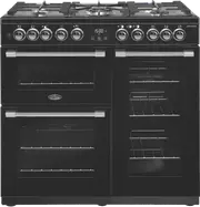 Belling 90cm Dual Fuel Upright Cooker