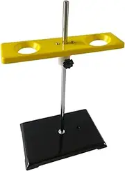 kokiya Funnel Stand 2 Holes Easy to Clean Multifunctional Chemistry Lab Stand