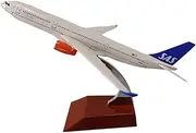 Replica 1/400 for SAS A330 Model Star W Base Metal Alloy Aircraft Plane Collectible Display Airplane Toy