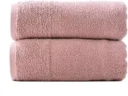 [RENEE TAYLOR] Aireys 650 GSM Zero Twist Bath Sheet 2-Pieces Pack, Cherwood