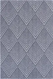 Marique Naka Charcoal Geometric Flatweave Rug