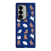 Galaxy Z Fold6 Impact Case Poodle Yoga