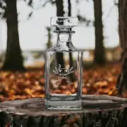 Axolotl Decanter 26 Oz Bourbon Whiskey Premium Glass Personalize Animal Pet NEW