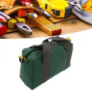 Portable Canvas Tool Bag Waterproof High Capacity Storage 14 Inch Handbag for