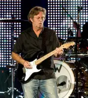 Legendary Guitarist Vocalist Eric Clapton performs at ORACLE Arena- Old Photo 3