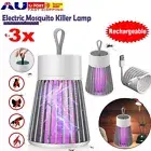 USB Electric Rechargeable Racket Fly Swatter Mosquito Insect Killer Bug Zapper