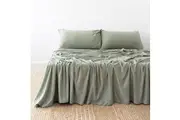 Bambury BedT Organica Sheet Set Sage Home Bedding Organic Cotton