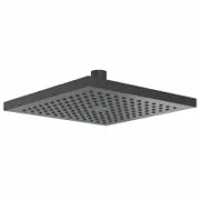 Methven Black Rere Overhead Shower WELS 3 Star 9L/min