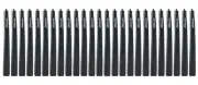 New Rare Mizuno Black-White logo Golf Putter Grip Pebble Grain pattern - 25 Pack