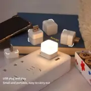 USB small night light LED eye protection square/round reading light