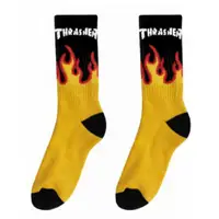 在飛比找蝦皮購物優惠-THRASHER FLAME 火焰 中筒襪 公司貨 長襪 襪