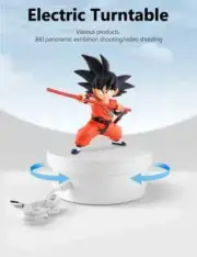 electric rotary display turntable for miniatures and action figures