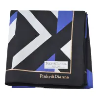 在飛比找Yahoo奇摩購物中心優惠-Pinky&Dianne 日本製幾何圖騰字母LOGO帕領巾(