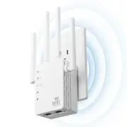 WiFi Extender Signal Booster for Home, WiFi Extender, Long Range up to 13888 ...