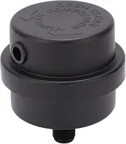 Plastic Air Compressor Intake Noise Reduction Filter Replacement Part for Oil Less Pump G1 4 Thread Protects Against Dust Water Particles