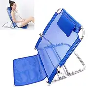 Back Rest Lumbar Support Bed Backrest,Adjustable Sit-up Bed Back Rest Bed Support Breathable Backrest Bracket Chair for Elderly Paralyzed Patients