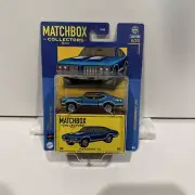 Matchbox Collectors Mattel Oldsmobile 442 Blue 1970 Die Cast 6/20 Car GM Hot New