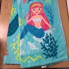 New Mermaids Shells Tropical Beach and/or Bath Towel Blue 30" X 60”