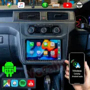 For VW Caddy 2015-2024 9'' Android 13 Apple CarPlay Car Stereo GPS Head Unit