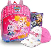 Mini Backpack for Girls - Bundle with 11' Skye Backpack Plus Baseball Hat, Stickers, Multicolor, Paw Patrol Mini Backpack, Paw Patrol Mini Backpack, Paw Patrol Mini Backpack Toddler, Paw