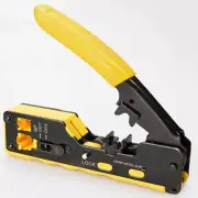 RJ45 RJ11 Network Crimper EZ Cat7 Cat6 Cat5 Cutter Stripper Tool Cabling Tool