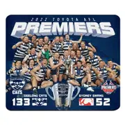 Geelong Cats 2022 Premiers Premiership Team Image AFL Mouse Mat