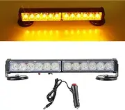 Rechargeable LED Magnetic Ceiling Flashlight with Burst Flashing Feature Warning Strong Emergency Signals Magnetic Base Light 42 Rooftop Truck 42 Doors,car kit,Warning Lights Side red Lights v