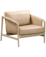 TOV Furniture Chakka Leather Accent Chair