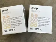 GOOPGLOW Microderm Instant Glow Exfoliator Goop Beauty .17oz / 5 ml Duo