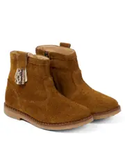 [Pom d'Api] Pom d'Api Suede ankle boots UK 12 brown