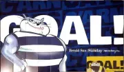⚪ GEELONG CATS 2020 AFL Finals GOAL! CARDBOARD Poster Herald Sun ⚪