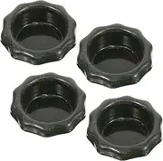 Cabilock 4Pcs Gas Can Caps Durable Liquid Can Lids with Thread Design for Leak Storage Replacement Covers for Gas and Cans
