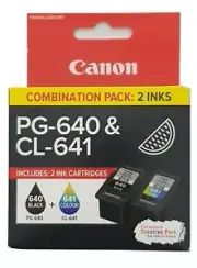 Canon PG640 CL641 Ink Cartridges PIXMA MG2160 MG3160 MG3650 - New Stock!