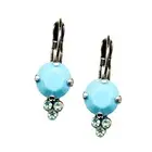 Mariana Earrings Charming Turquoise & Aquamarine Austrian Crystals My Treasur...