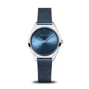 Bering Ultra Slim Blue Mesh Watch