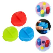 3 Pcs Splash-proof Lids for Cans Covers Beer Beverage Pitcher