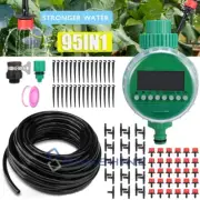 Sistema Automatico De Riego Por Goteo Aspersore Para Cesped Jardin Kit 82FT