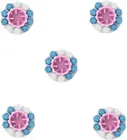 3D White Replacement Brush Heads for Smile-Aid Upgraded Tooth Polisher Teeth Whitening Kit, Pack of 5