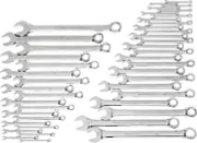 44 Pc. Master Combination Wrench Set, Metric/Sae - 81919