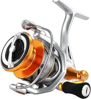 qwmvhfg, All Metal Spinning Wheels for Long-Distance Casting, Speed Ratio Fishing, and Rock Fishing
