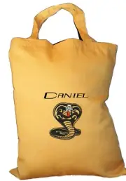 Kids Tote / Shop Bag | Book / Library Bag | Sport | Cobra | 1st Name FREE