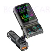 Bluetooth FM Transmitter Car Adapter 20W USB Fast Charging MP3 Player Handsfree