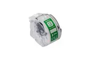 Brother CZ-1002 label-making tape White on green