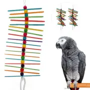 2 Pcs Parrot Chewing Toy Bird Climbing Plaything Bird Tearing Toys Parrot