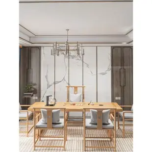 新中式實木茶桌椅組合套裝一體家用功夫茶臺喝茶桌禪意原木泡茶桌