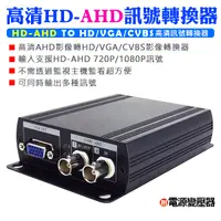 在飛比找蝦皮商城優惠-監視器 AHD轉換器 AHD轉HD/VGA/CVBS轉換器 