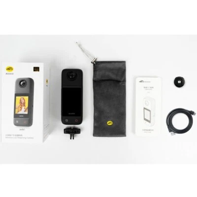 Aicoco onAir Live Camera 4K Ultra HD Long Duration Action Camera Standard Kit