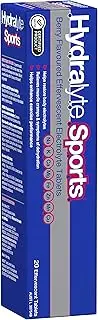 Hydralyte Sports Effervescent Electrolyte Tablets Berry Flavoured 20 Tablets
